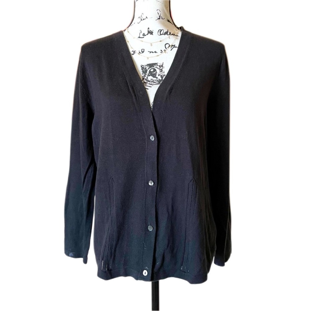 Ann Taylor Petites Button Front Cardigan